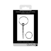 OUCH! Urethral Sounding - Metal Plug - - Penis Plugs